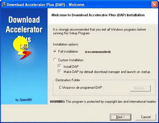 DAP - Download Accelerator Plus