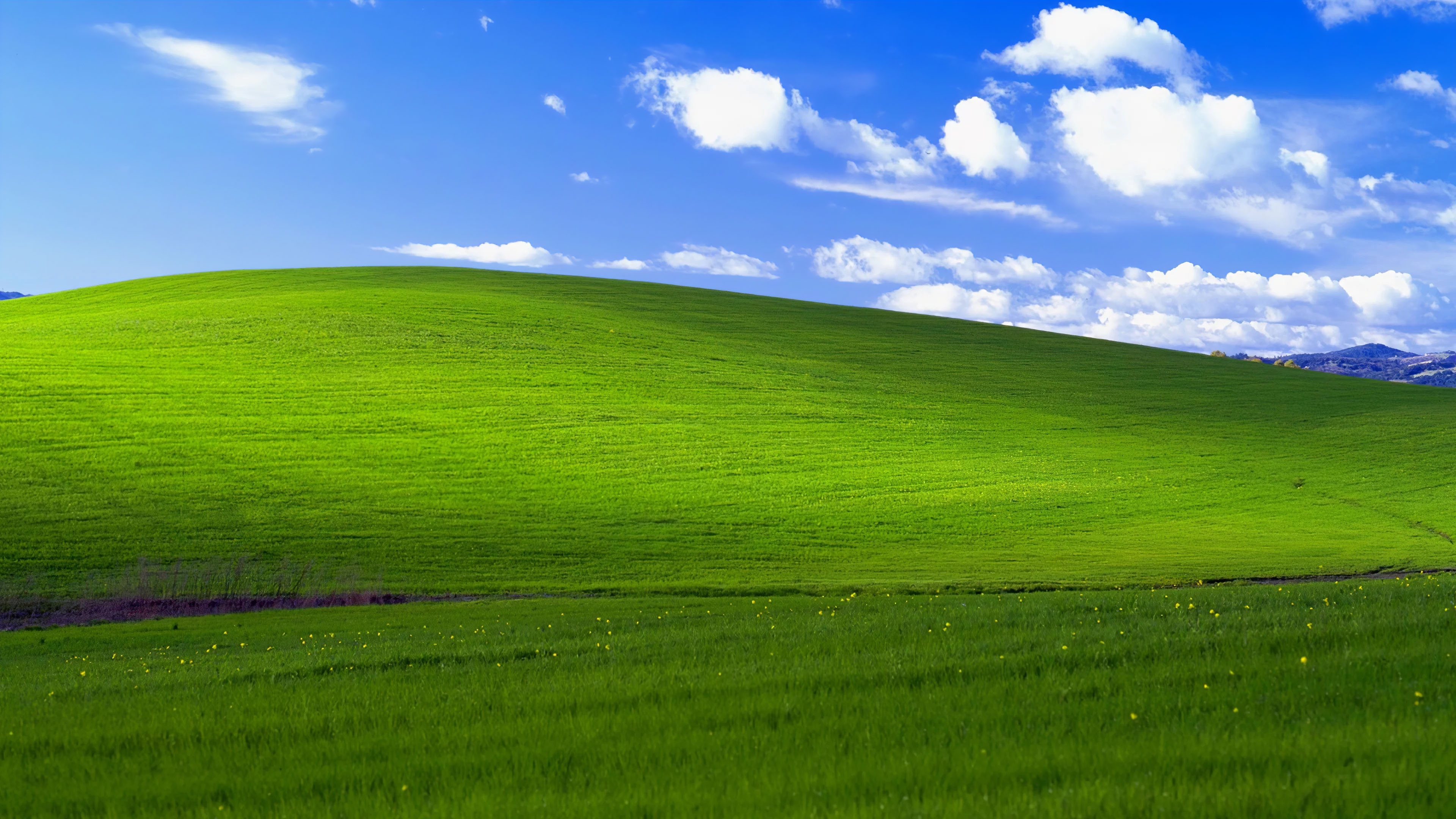 Papel de parede Bliss do Windows XP